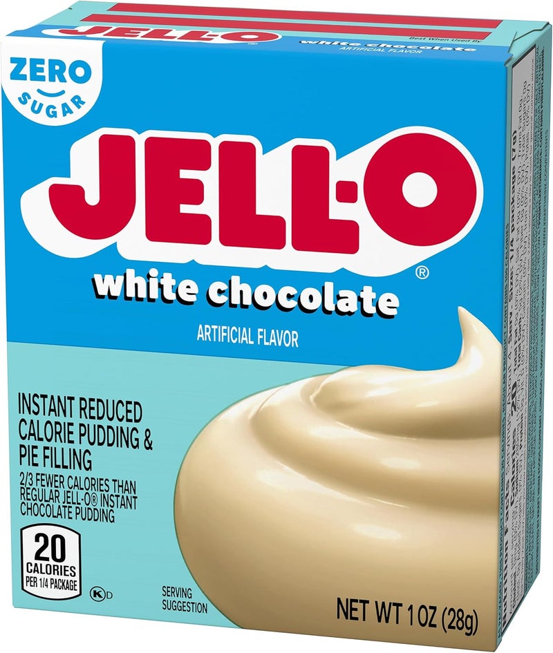 Jell-O Sugar-Free Instant Pudding & Pie Filling - White Chocolate - Image 3
